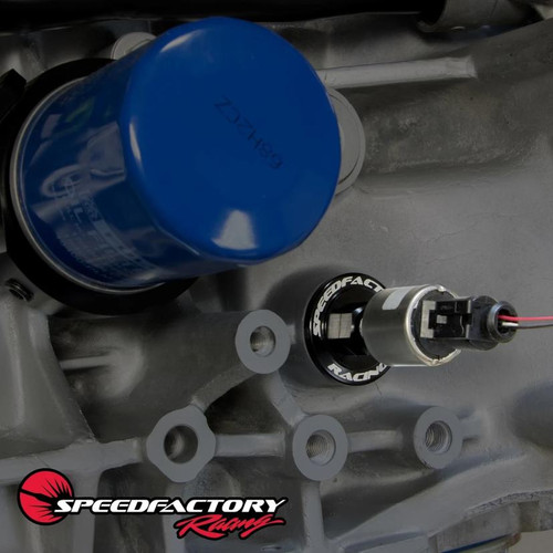 Speedfactory Crank Case Pressure Port Billet Aluminum BSeries Black