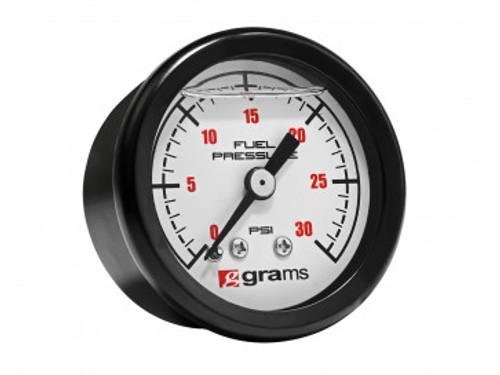 Grams Performance Fuel Pressure Gauge Black Or White