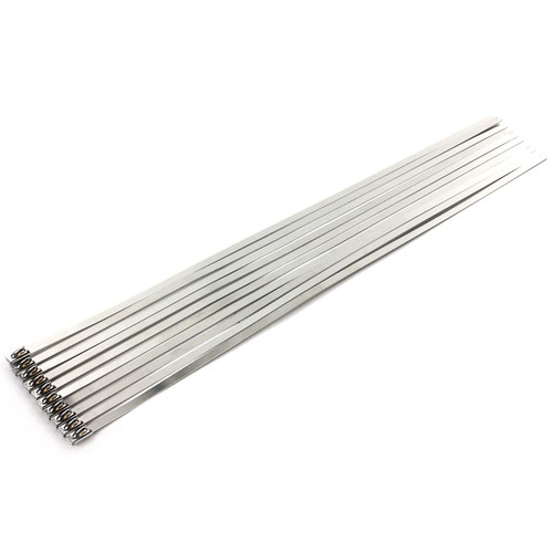 10 x Exoracing stainless steel cable ties