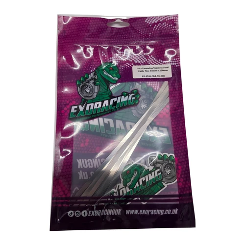 Exoracing stainless cable ties package
