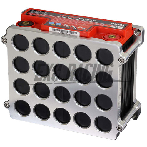 Odyssey PC680 Billet Battery Tray Kit For Honda EP3 DC5 Silver