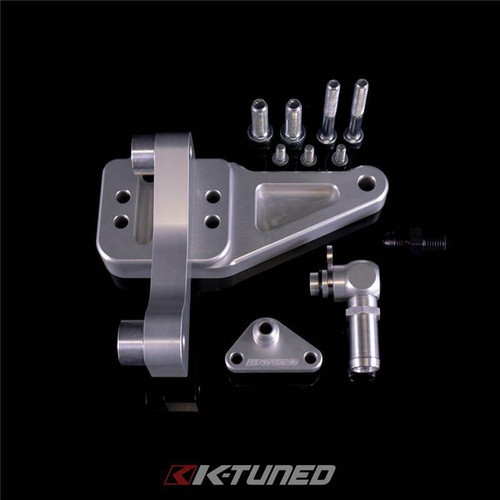 K-Tuned K-Tuned K-Series Power Steering Relocation Kit 02-04 Dc5 Pump K-Swap