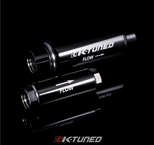 K-Tuned K-Tuned High Flow Fuel Filter 10An Inlet/Outlet