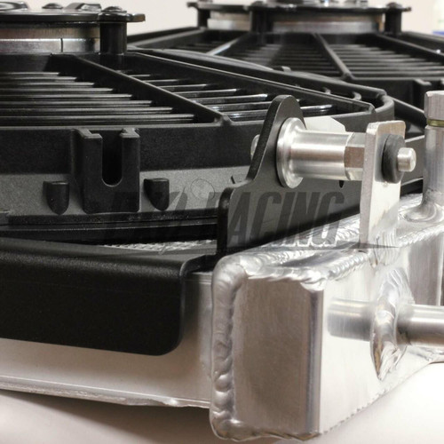 Exoracing Radiator Fan Shroud 1818Cfm Spal For Honda Civic Ep3