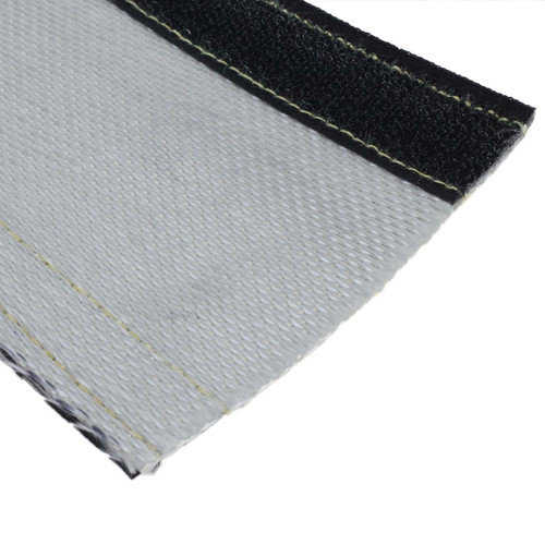 Exoracing Velcro heat sleeve opened to show hook and loop closure