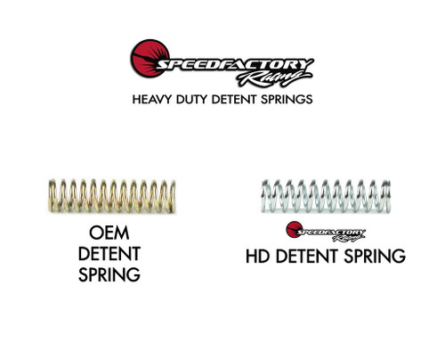 Speedfactory Racing D / K Series HD Detent Spring Kit