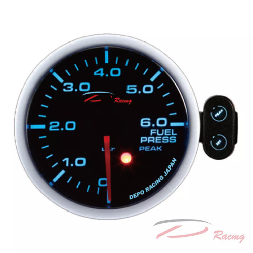 Depo Racing 52mm Electric Fuel Pressure Gauge Touch Control Box