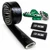 Exoracing silicone fibreglass high temperature heat sleeve black 0.5m main image