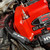 Exoracing silicone heat sleeve installed to turbo ep3