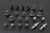 Hardrace Complete Bush Kit 22pc Hardened Rubber For Honda Civic Si 01-06