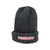 Tegiwa Classic Logo Fur Bobble Pom Pom Hat Black