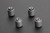 Hardrace Hardened Rubber Rear Knuckle Bushes 4Pc Set For Toyota Jzx90 Jzx100