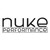 Nuke Performance Black Sticker 20cm (x2)