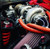 Exoracing exhaust wrap fitted to downpipe