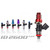 Injector Dynamics ID2600xds Injector Kit For Nissan 300ZX TT (90-96) 11mm