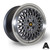 Autostar Minus Alloy Wheel 17x8 4x100 ET30 Gunmetal Polished Lip