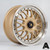 Autostar Monza Alloy Wheel 18x8.5 5x112-5x100 ET45 Gold Polished Lip