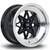 Rota Hachi Alloy Wheel 15x9 4x114 ET0 Black Polished Lip