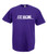 Exoracing Tshirt Purple With White Logo Medium