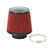 Red Exoracing cone air filter with a separate worm-drive clamp