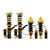 Yellow Speed Club Performance 3Way Coilovers For Honda Jazz Gd 03-08
