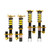 Yellow Speed Racing YSR 3-Way Club Performance Coilovers Subaru Forester SG 03-08
