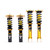 Yellow Speed Competition Coilovers For Honda Civic Crx 89-91 Eye Type
