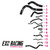 EP3 K20A2 hose layout diagram showing all 13 Exoracing silicone hoses