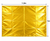 Exoracing reflective sheeting with measurements