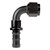 AN Swivel Push Lock Hose End Barb Fitting Black
