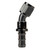 AN Straight Swivel Push Lock Hose End Barb Fitting Black