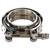 Exoracing V-Band Clamp With Flanges 3" 76mm Stainless Steel
