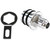 Exoracing Block Breather Fitting Single Silver For Honda Civic Integra Bseries B16 B18