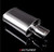 K-Tuned K-Tuned 3 Universal Muffler - Brushed Finish - Short/Offset 19