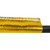 Gold sewn heat sleeve for oil lines and wiring
