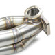 Tegiwa Sidewinder Turbo Exhaust Manifold 304ss For Honda K-Series Inc Downpipe & Screamer