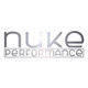 Nuke Performance Silver Sticker 20cm (x2)