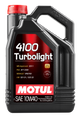 Motul 4100 Turbolight 10W40 Engine Oil 5L