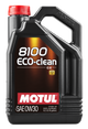 Motul 8100 Eco-Clean 0W30 Engine Oil 5L