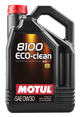Motul 8100 Eco-Clean 0W30 Engine Oil 5L