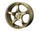 WedsSport RN-05M Alloy Wheel 18x7.5 5x114.3 ET45 Gold 73mm CB