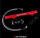 K-Tuned K-Tuned Honda Integra Dc5 Civic Ep3 Type R Fuel Rail Kit - Side Feed Fuel Line - Black Rail