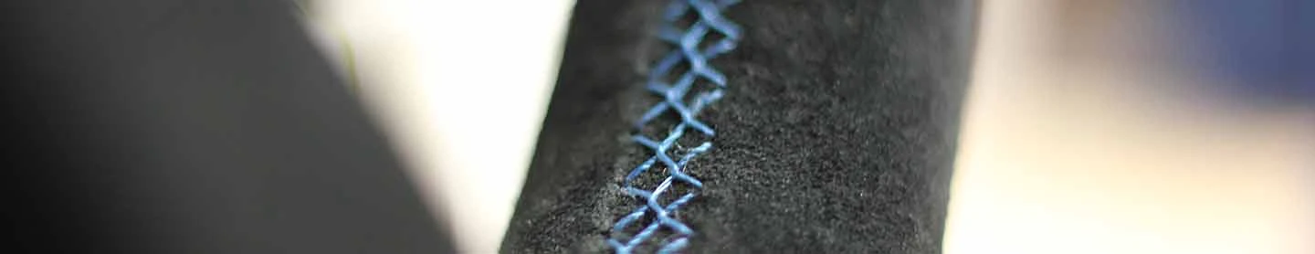 personal steering wheel stitching