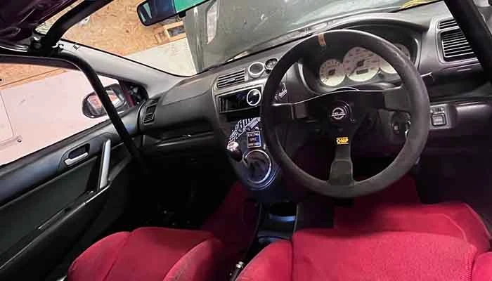 ep3 interior blog hybrid racing red boot shift collar