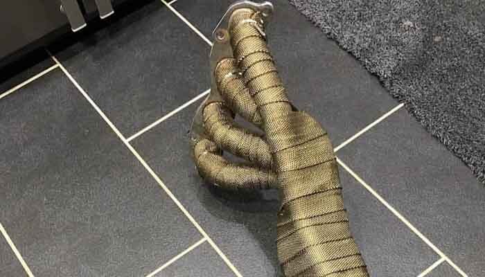 exhaust wrap manifold