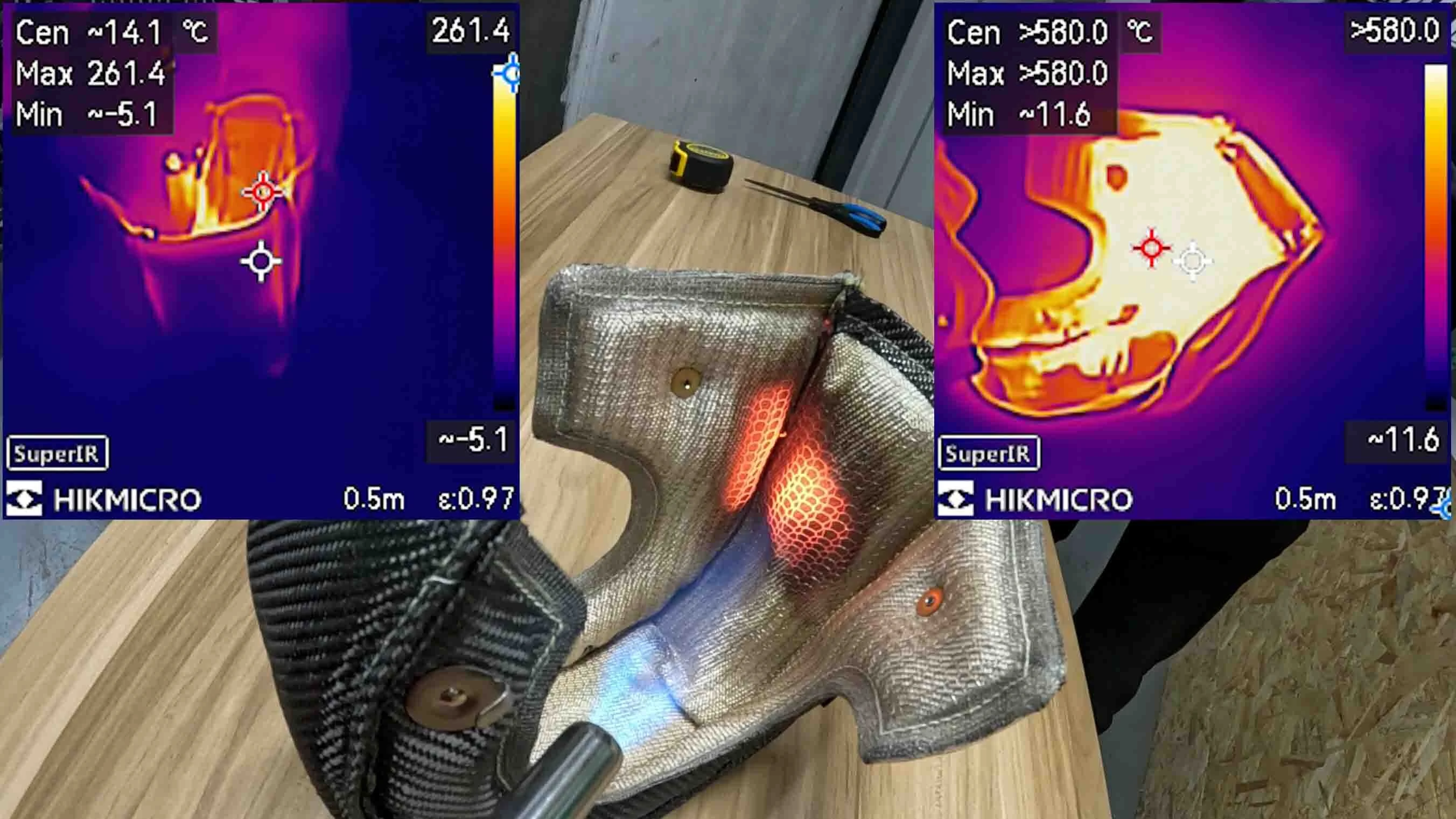 Exoracing turbo blanket blowtorch thermal data test thumbnail
