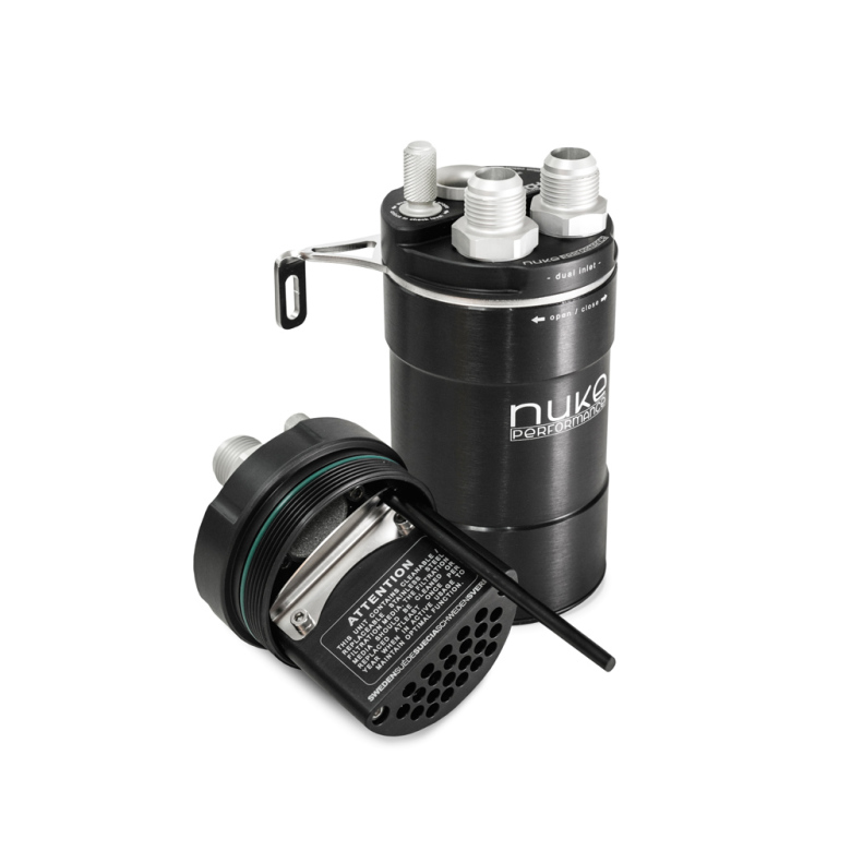 Nuke Performance Dual Inlet Competition Oil Catch Can 0.5L