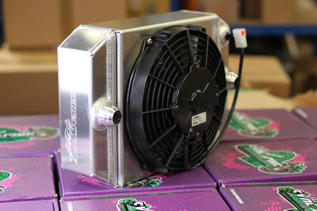 Speedfactory Race Radiator With Fan Shroud Kit