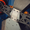 Losi 5ive-T series front AL skid plate.  Shown here mounted on our shop 5TE 3.0 truck.  Perfect fit with the stock holes.