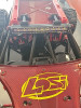 Customer image running our DBXLE Side rails in Red.